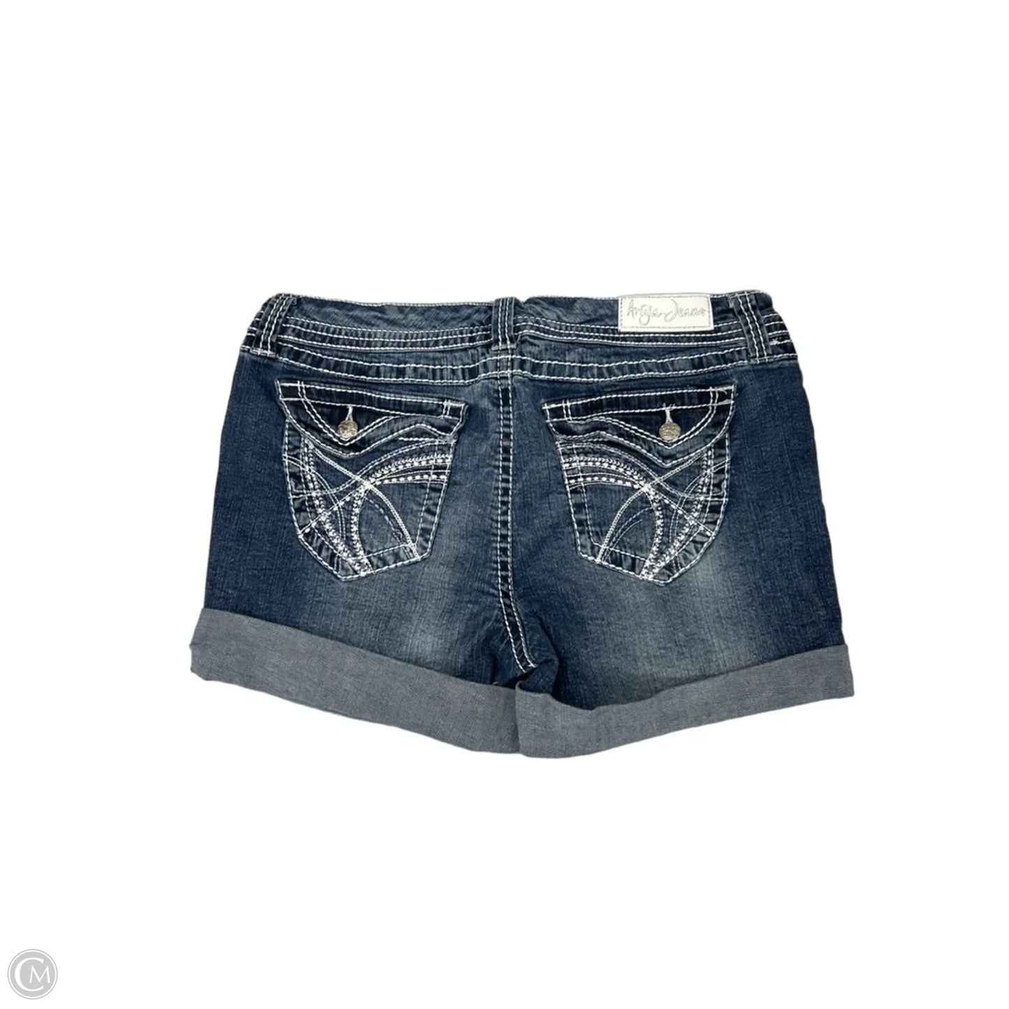 Shorts By Cme In Blue Denim, Size: 16