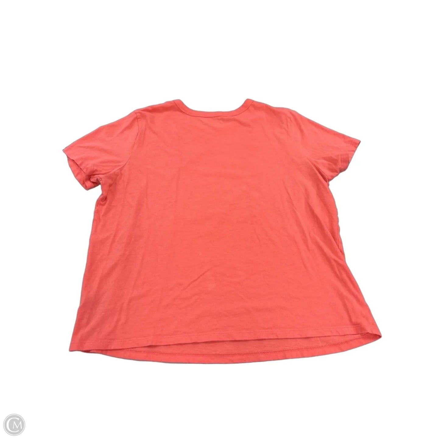 Top Short Sleeve By Old Navy In Coral, Size: L