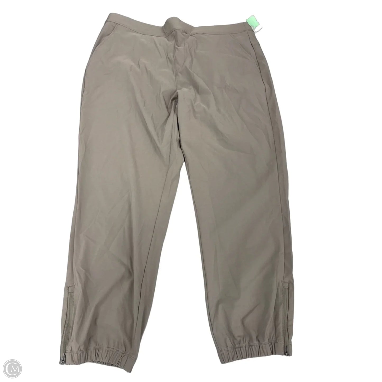 Pants Joggers By Members Mark In Beige, Size: 18