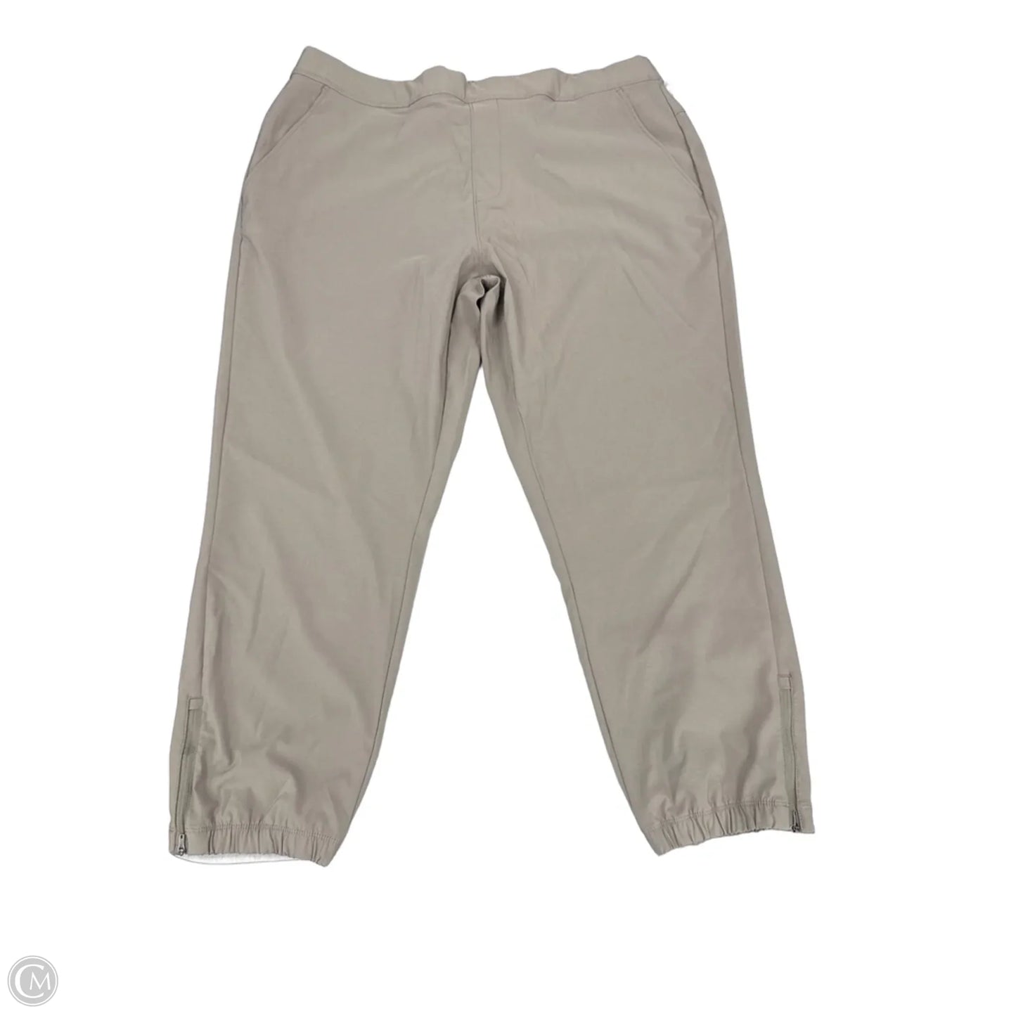 Pants Joggers By Members Mark In Beige, Size: 18