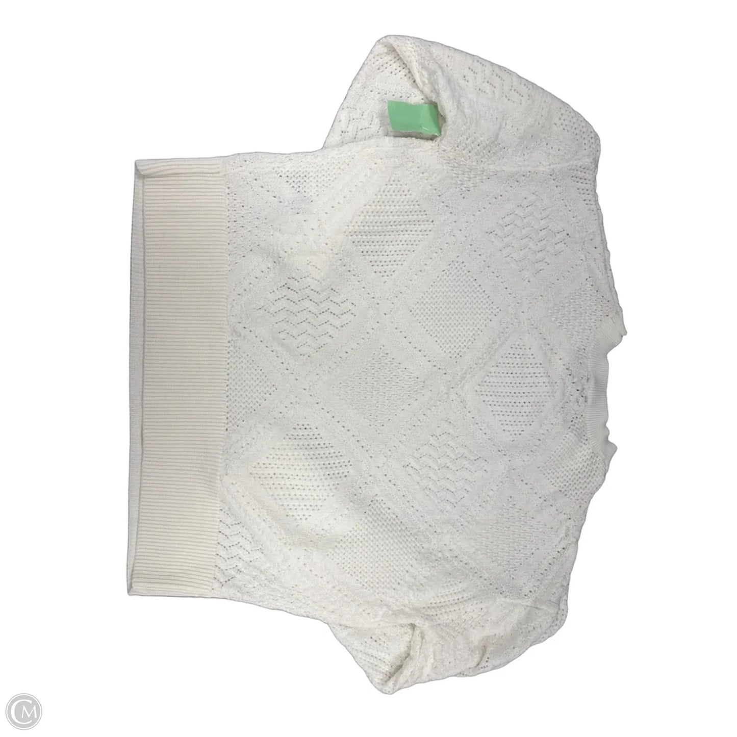 Sweater By Express In White, Size: M