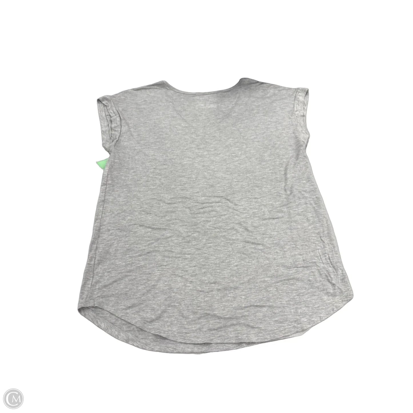 Top Short Sleeve By Apt 9 In Grey, Size: M