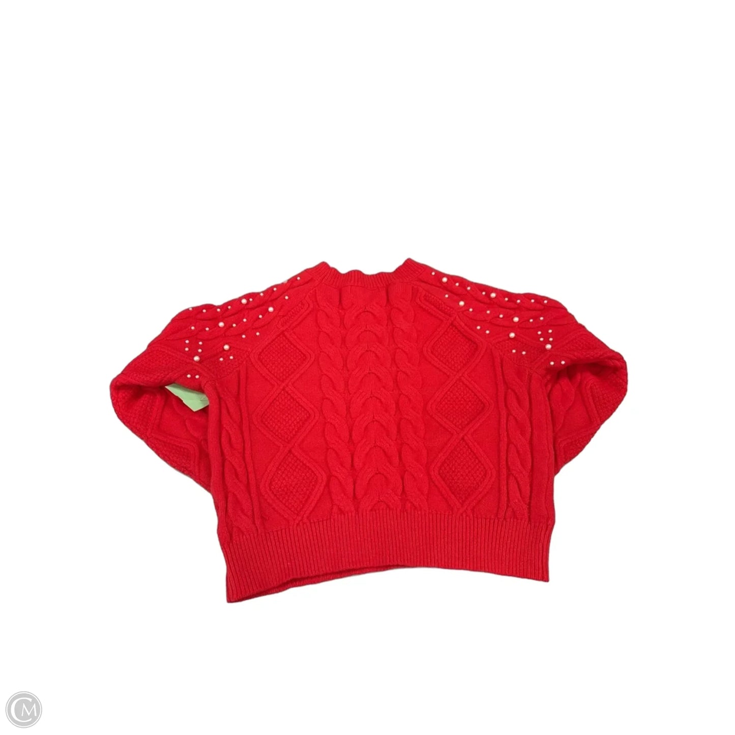 Top Long Sleeve By Francesca’s In Red, Size: S