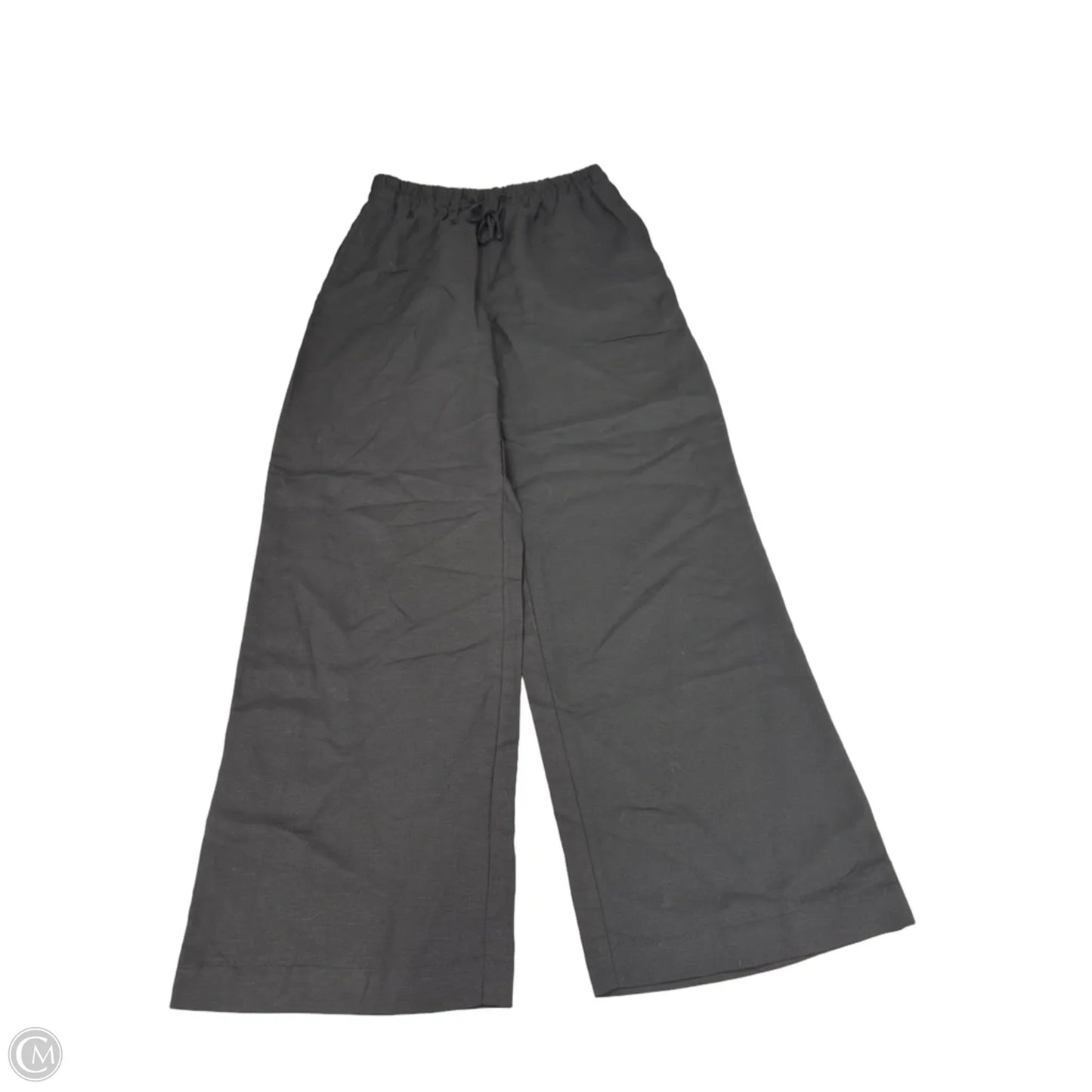 Pants Linen By H&m In Black, Size: S