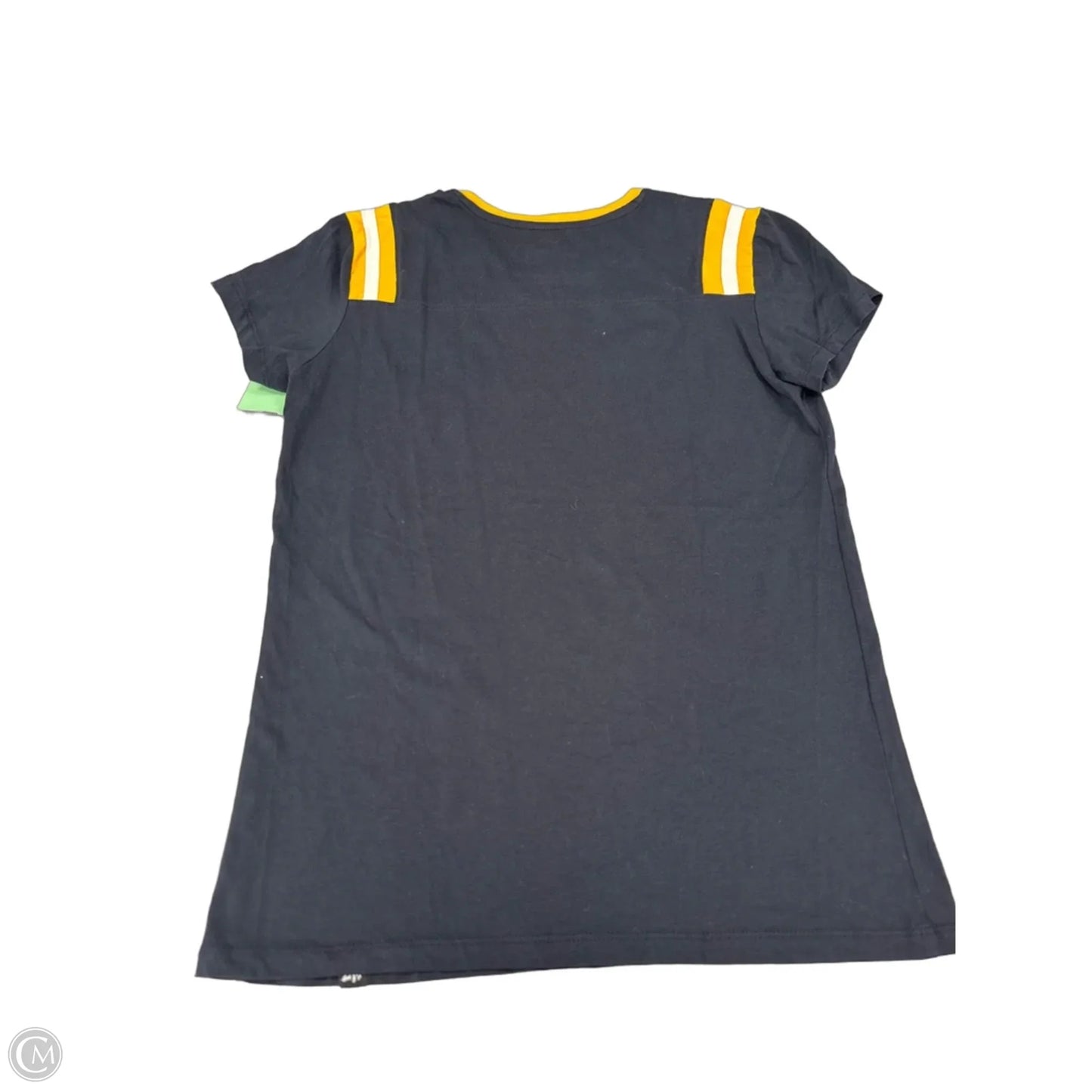 Top Short Sleeve By New Era In Black, Size: M