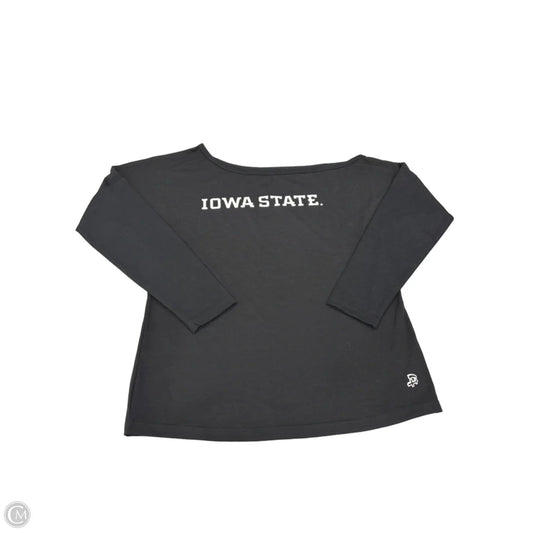Top Long Sleeve By Authentic In Black, Size: S