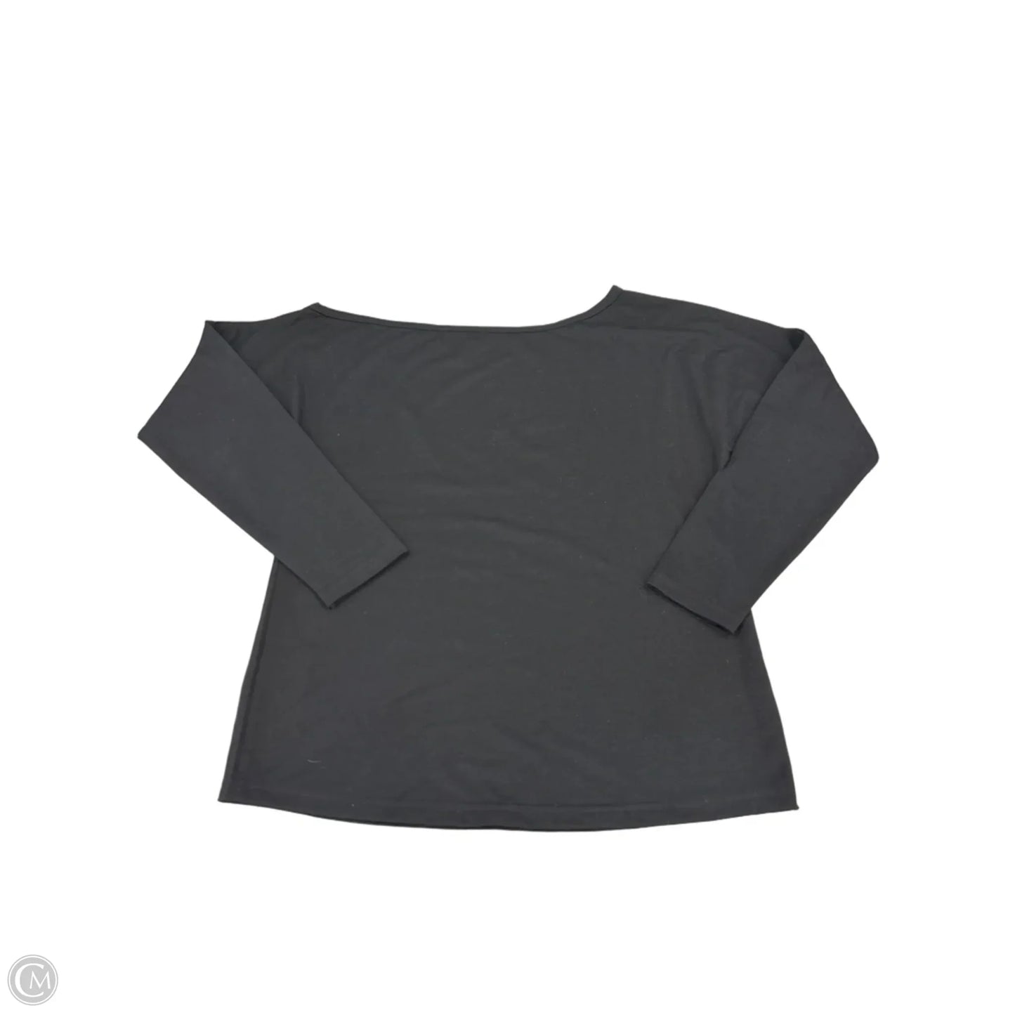 Top Long Sleeve By Authentic In Black, Size: S