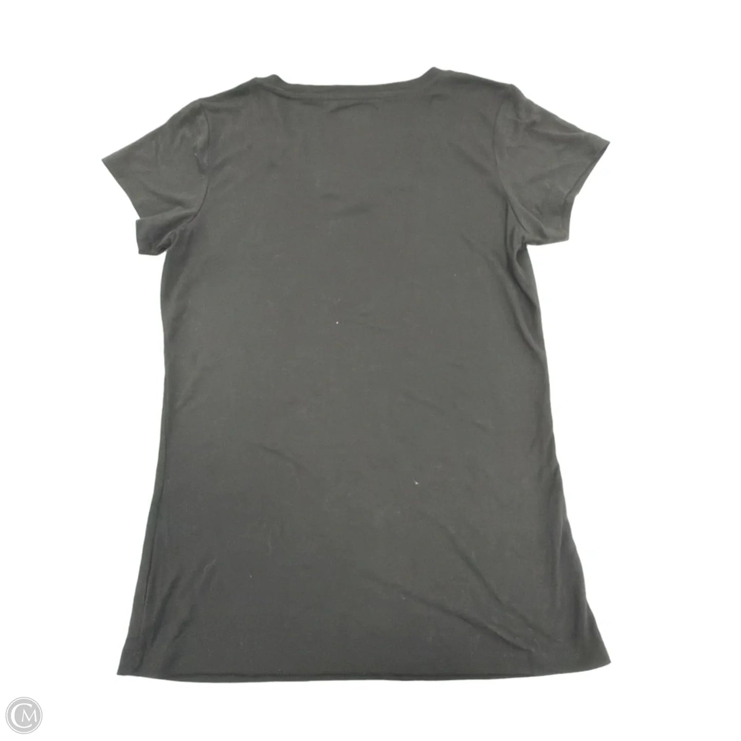 Top Short Sleeve By Cmf In Black, Size: L