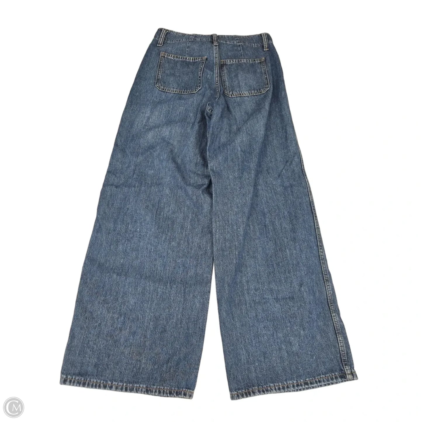 Jeans Wide Leg By Old Navy In Blue Denim, Size: 2