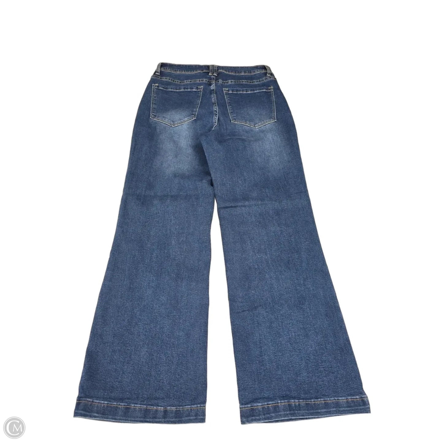 Jeans Wide Leg By Cmf In Blue, Size: 8