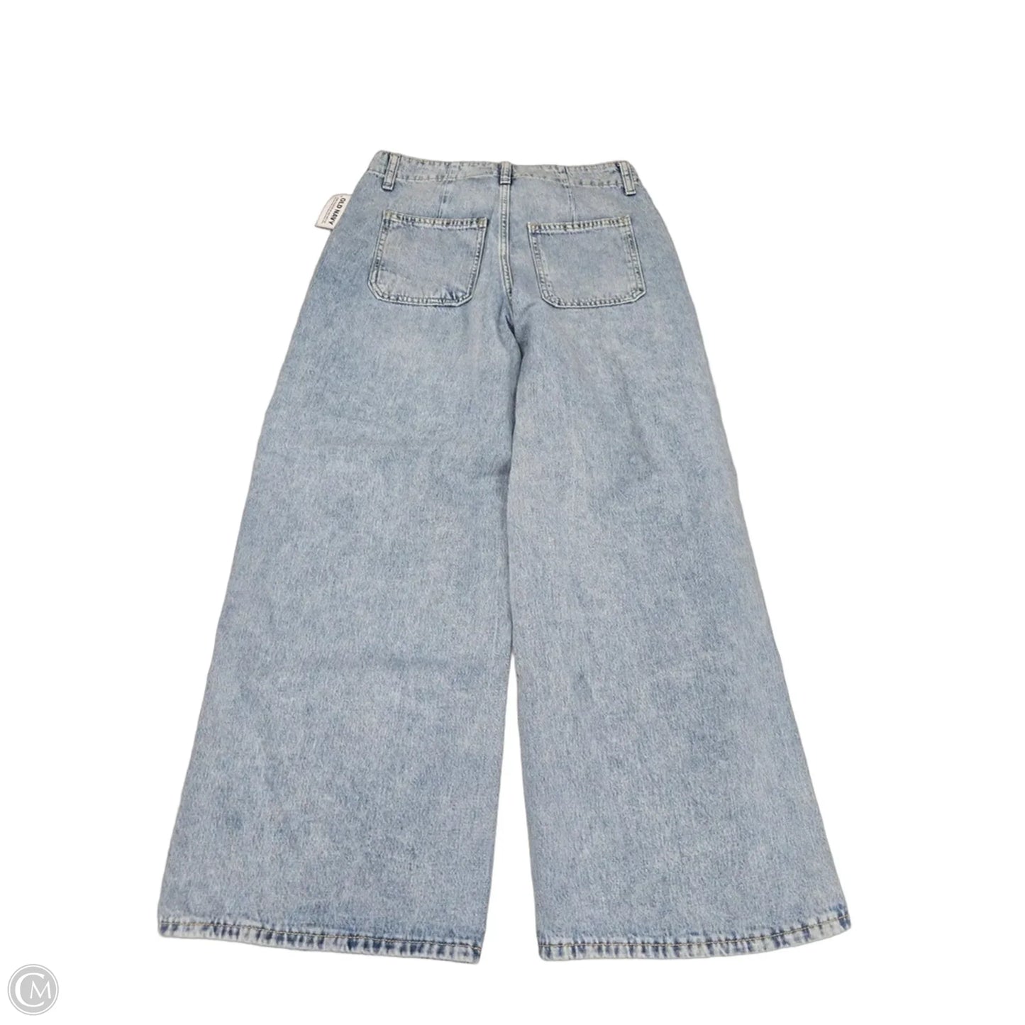 Jeans Wide Leg By Old Navy In Blue, Size: 4p
