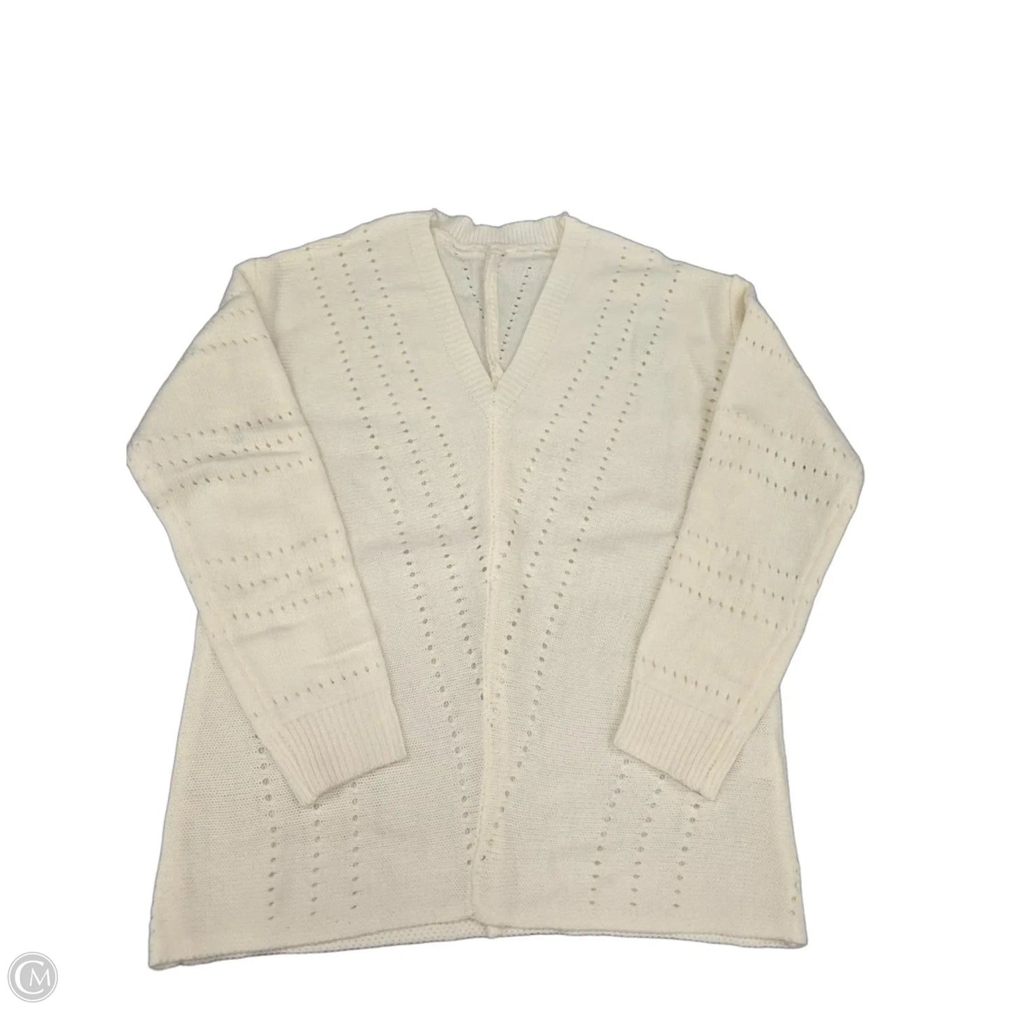Sweater By Cme In Ivory, Size: S