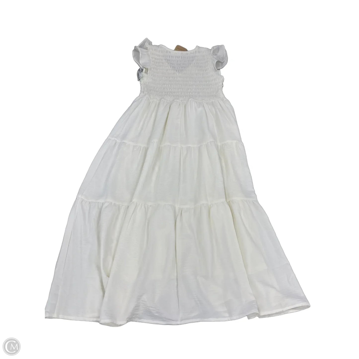 Dress Casual Maxi By Blu Pepper In White, Size: M