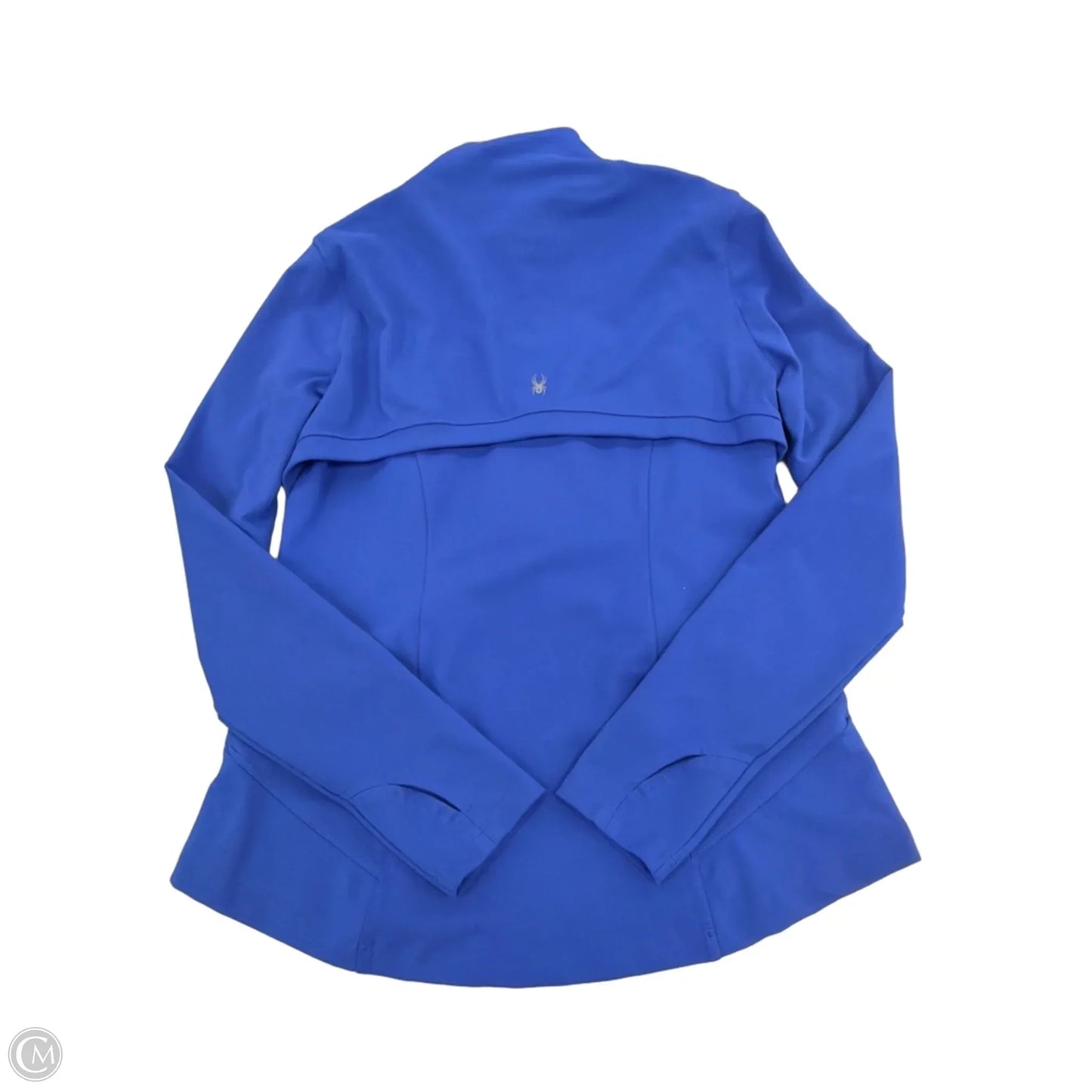Athletic Jacket By Spyder In Blue, Size: M