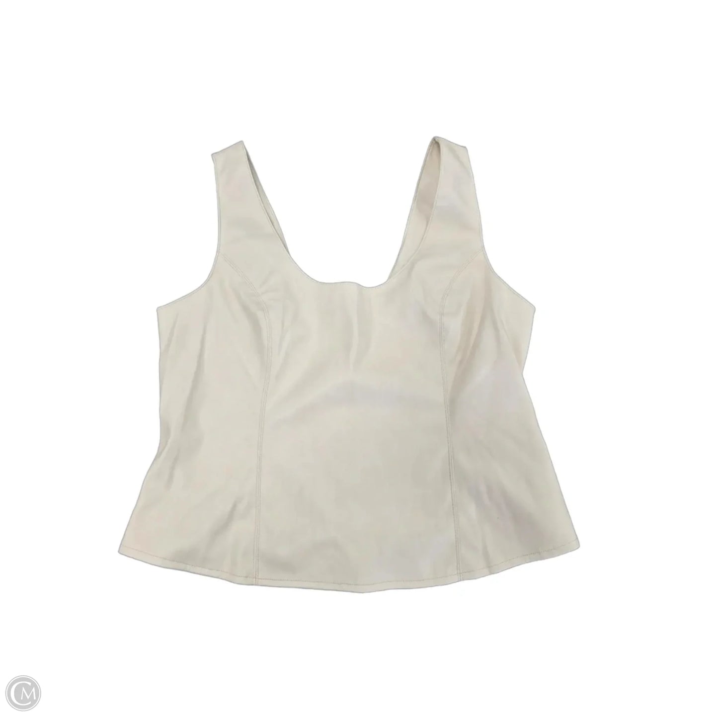 Tank Top By Bagatelle In Cream, Size: M