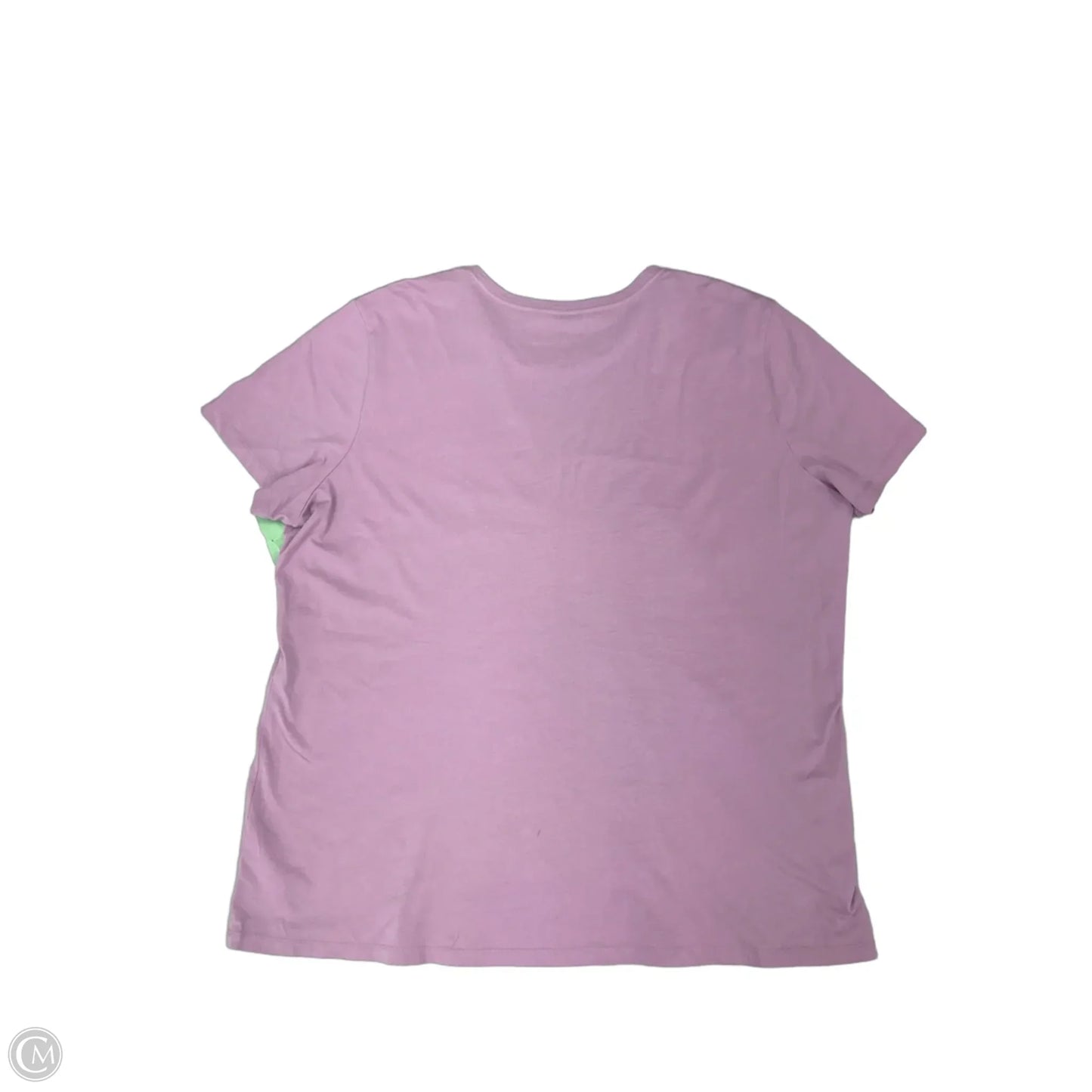 Top Short Sleeve By Life Is Good In Purple, Size: Xl