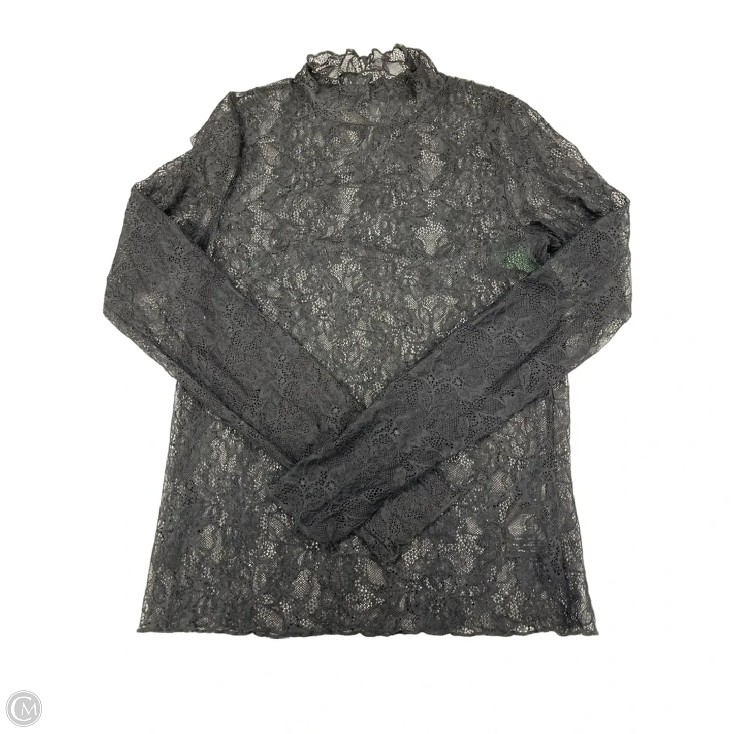 Top Long Sleeve Basic By Anthropologie In Black, Size: S