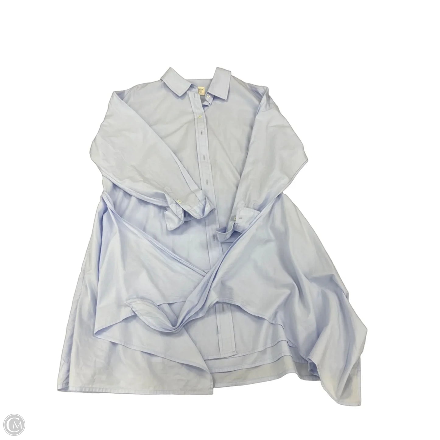 Dress Casual Short By Universal Thread In Blue, Size: L