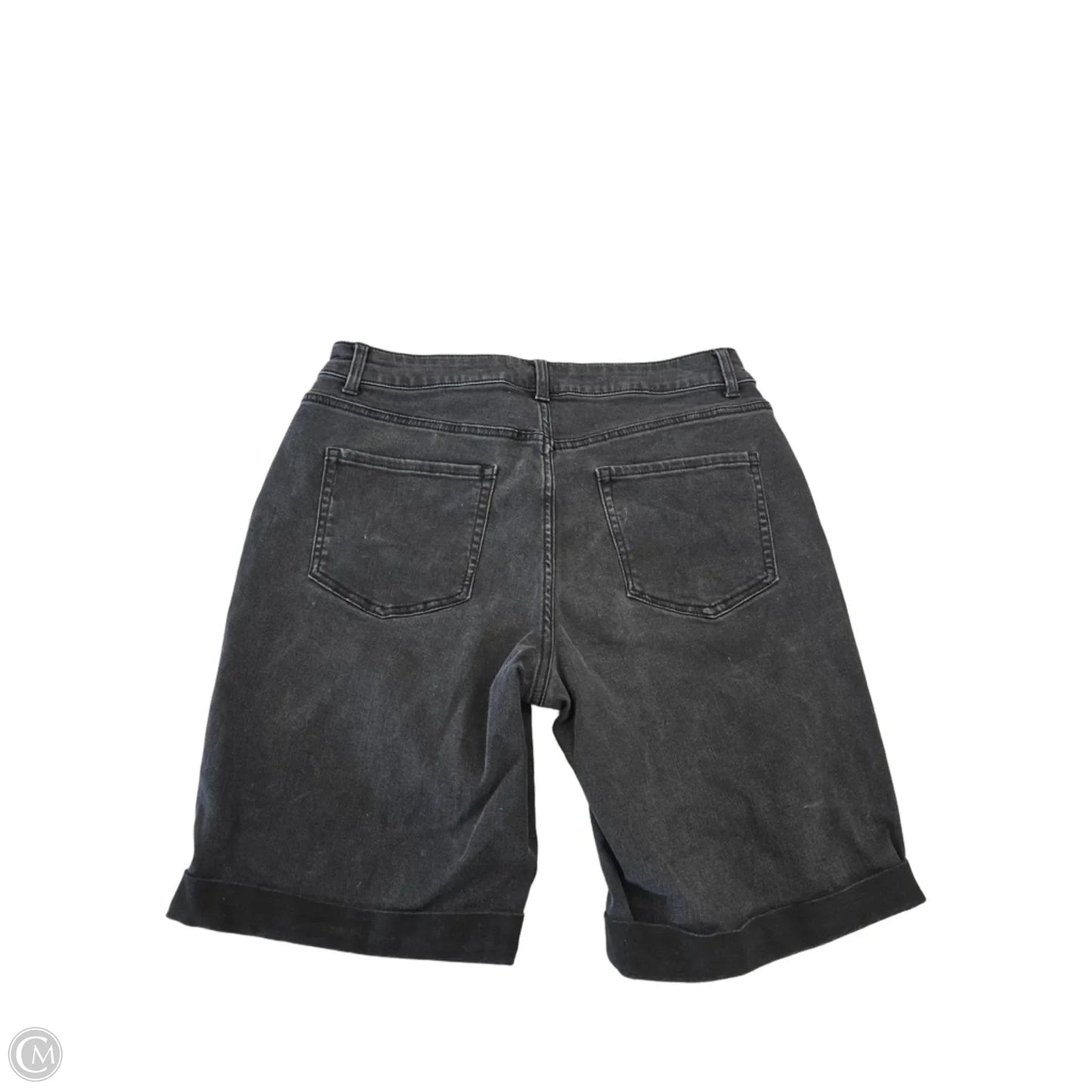 Shorts By Time And Tru In Black Denim, Size: 12