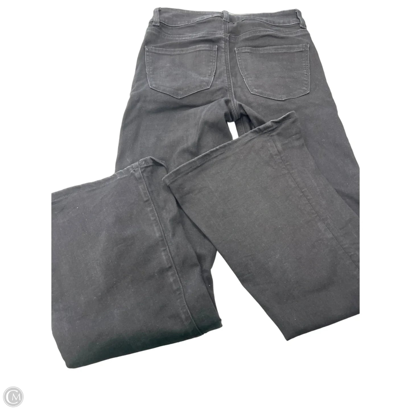Jeans Flared By American Eagle In Black Denim, Size: 4