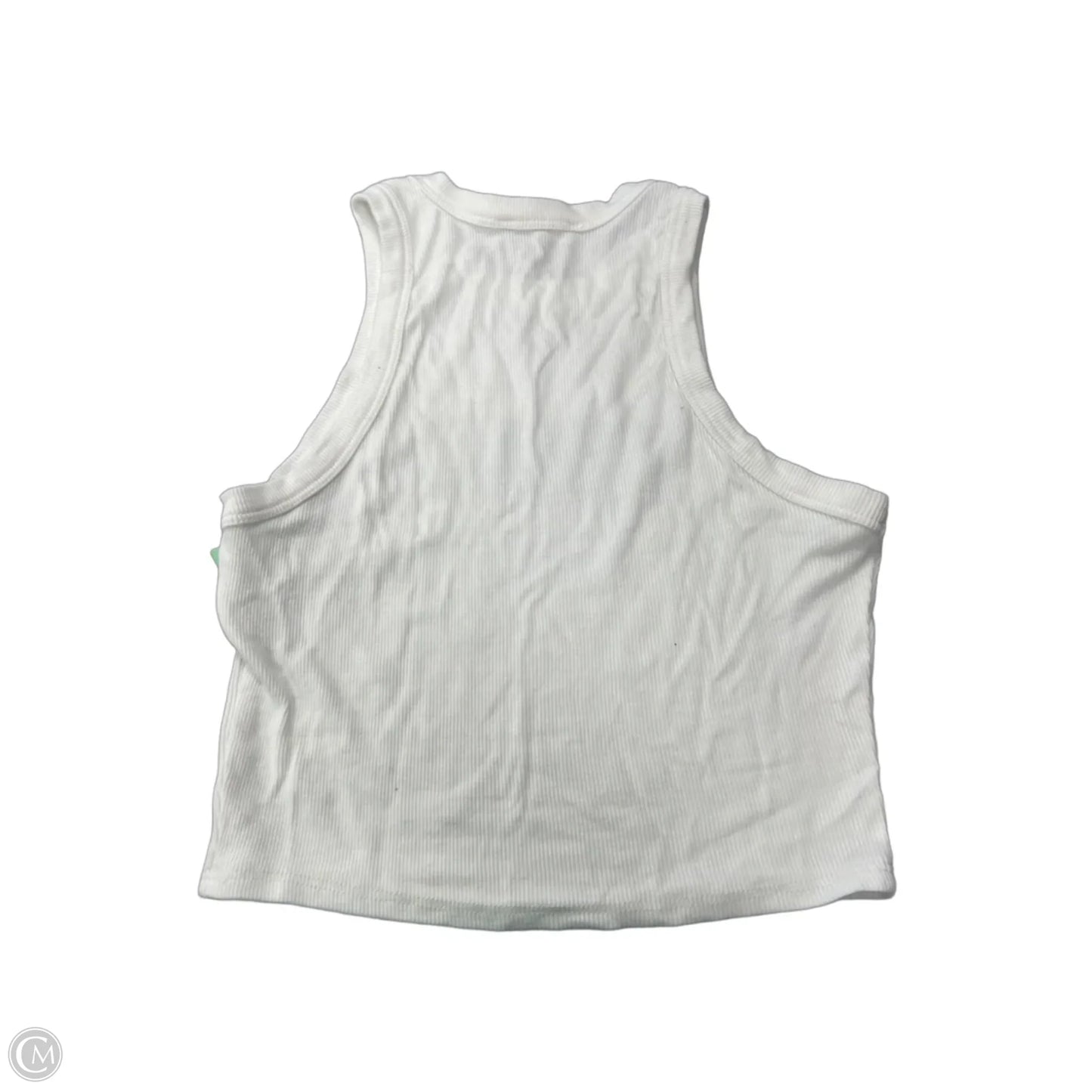 Tank Top By Cme In White, Size: M