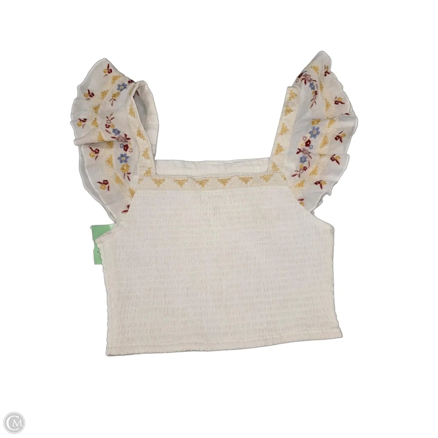 Tank Top By Japna In White, Size: S