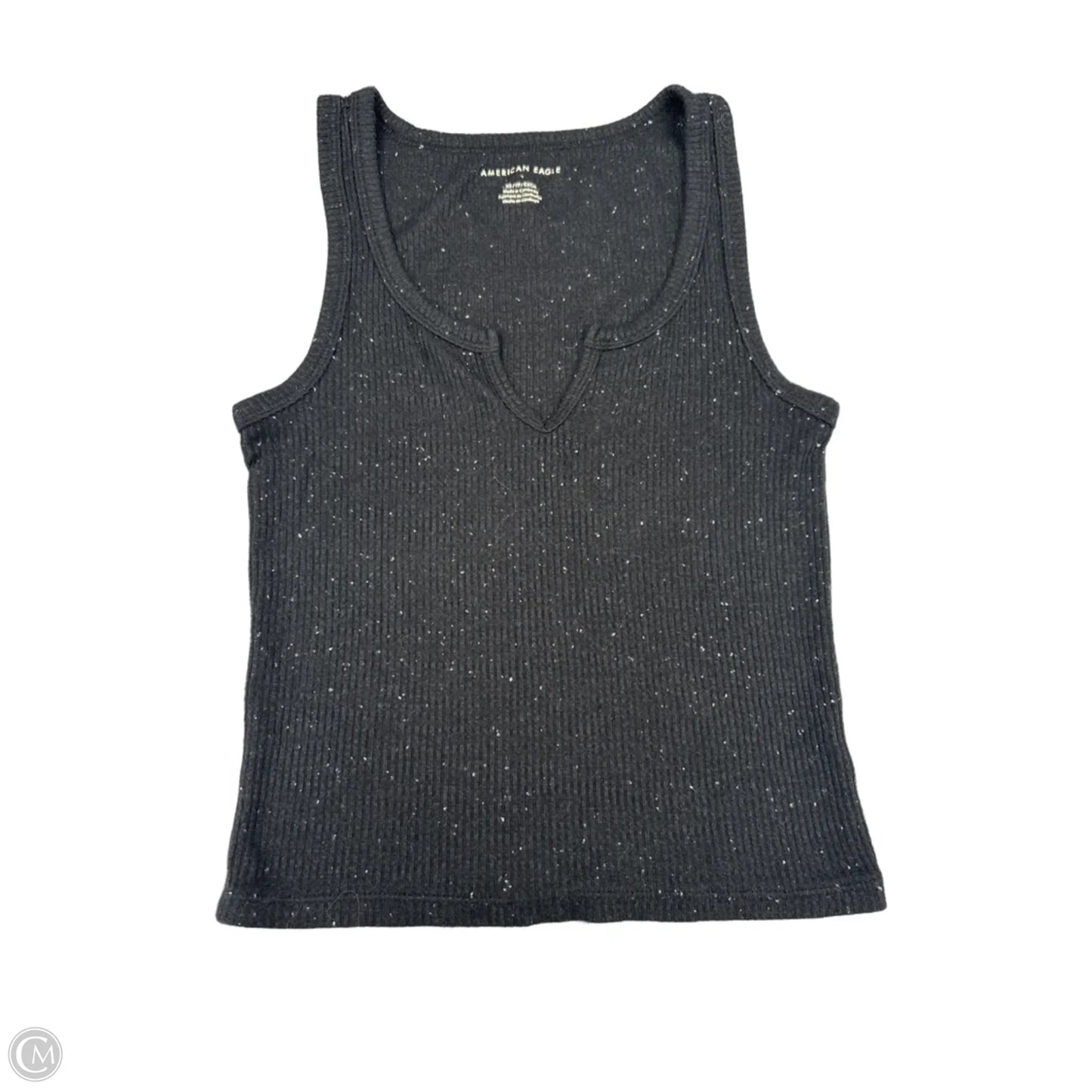 Tank Top By American Eagle In Black, Size: Xs