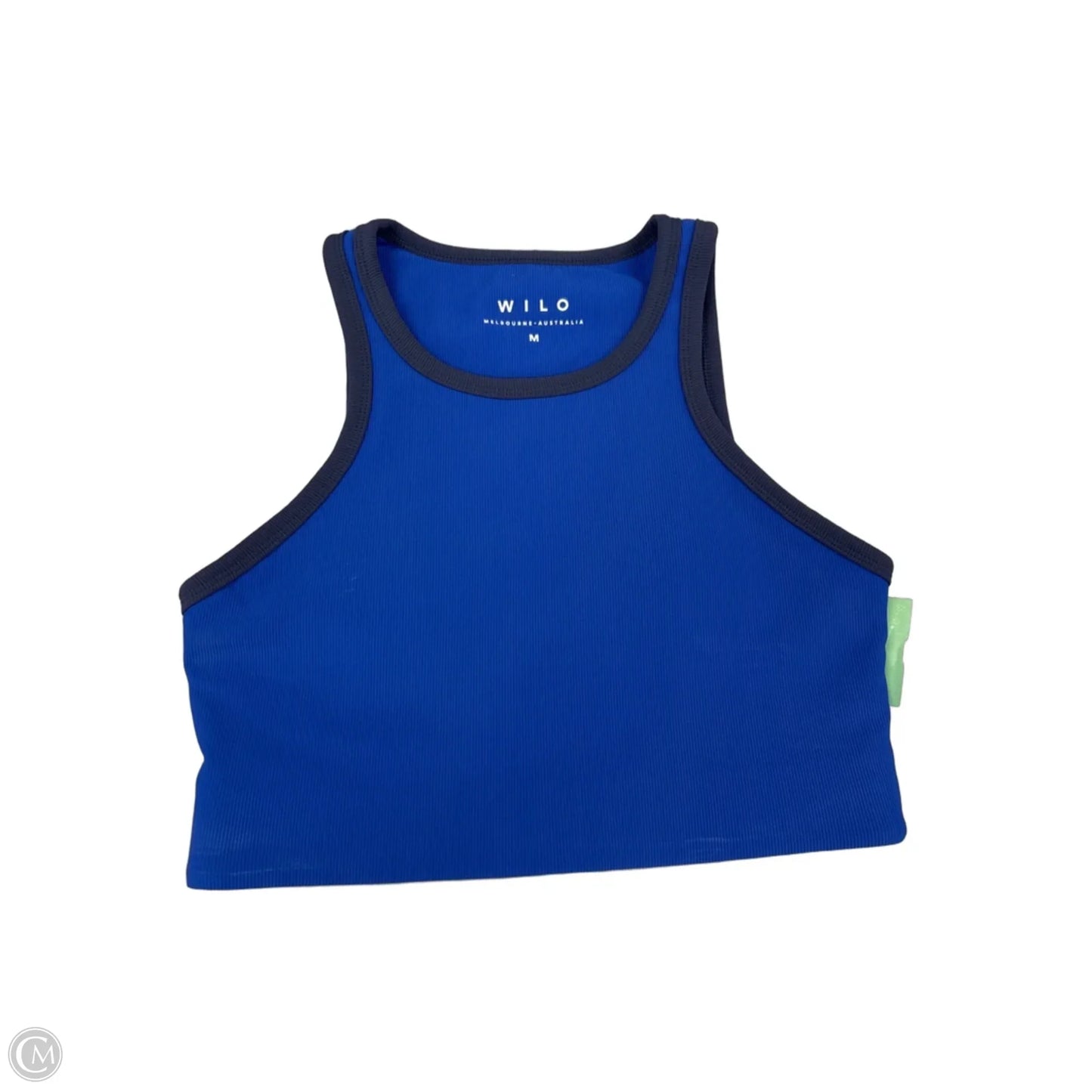 Athletic Tank Top By Wilo In Blue, Size: M