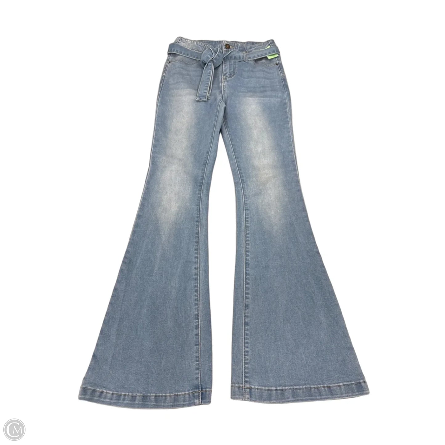 Jeans Flared By Cmf In Blue Denim, Size: 6