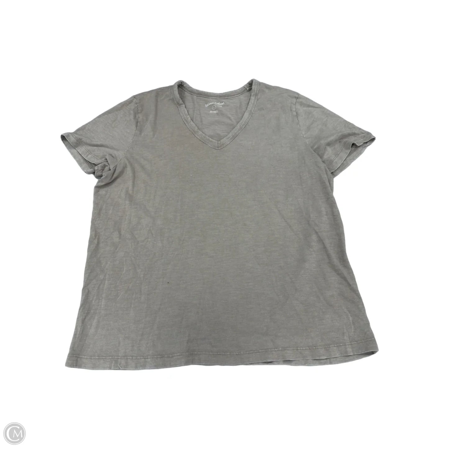 Top Short Sleeve By Universal Thread In Grey, Size: Xl