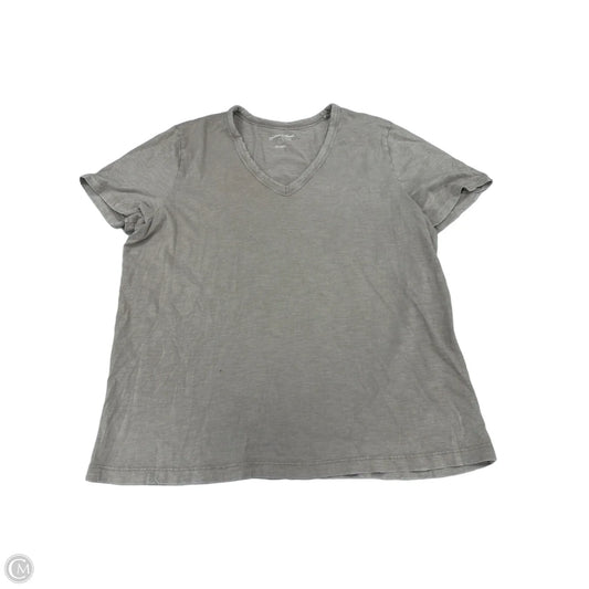 Top Short Sleeve By Universal Thread In Grey, Size: Xl