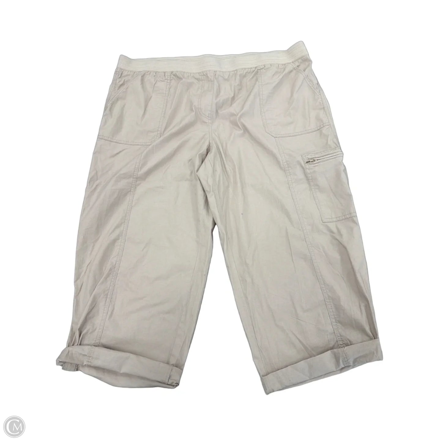 Pants Cargo & Utility By Chicos In Beige, Size: 20