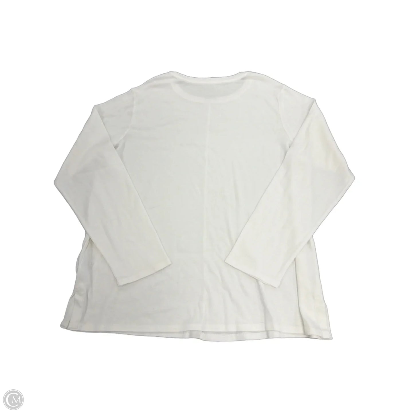 Top Long Sleeve By J. Jill In White, Size: Xl