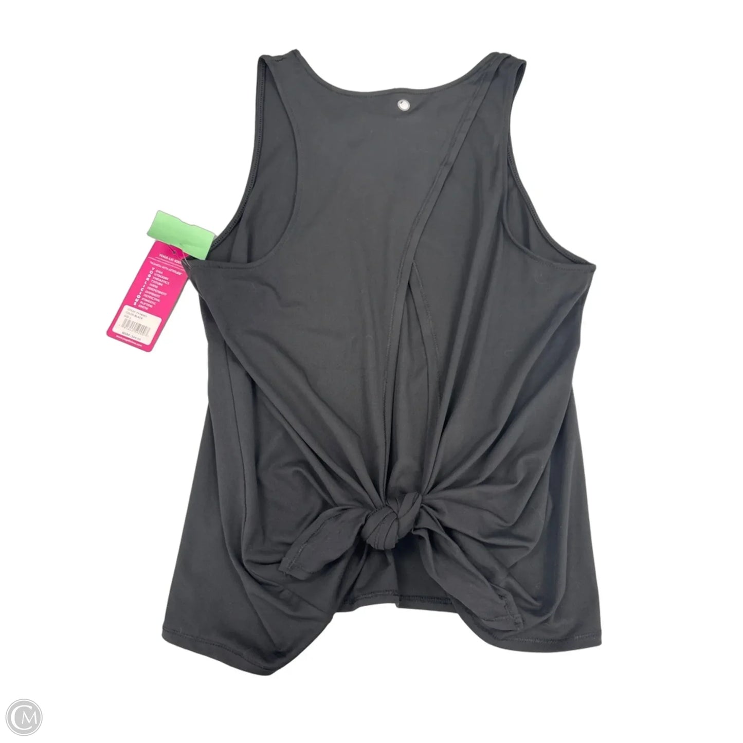 Athletic Tank Top By Yogalicious In Black, Size: L