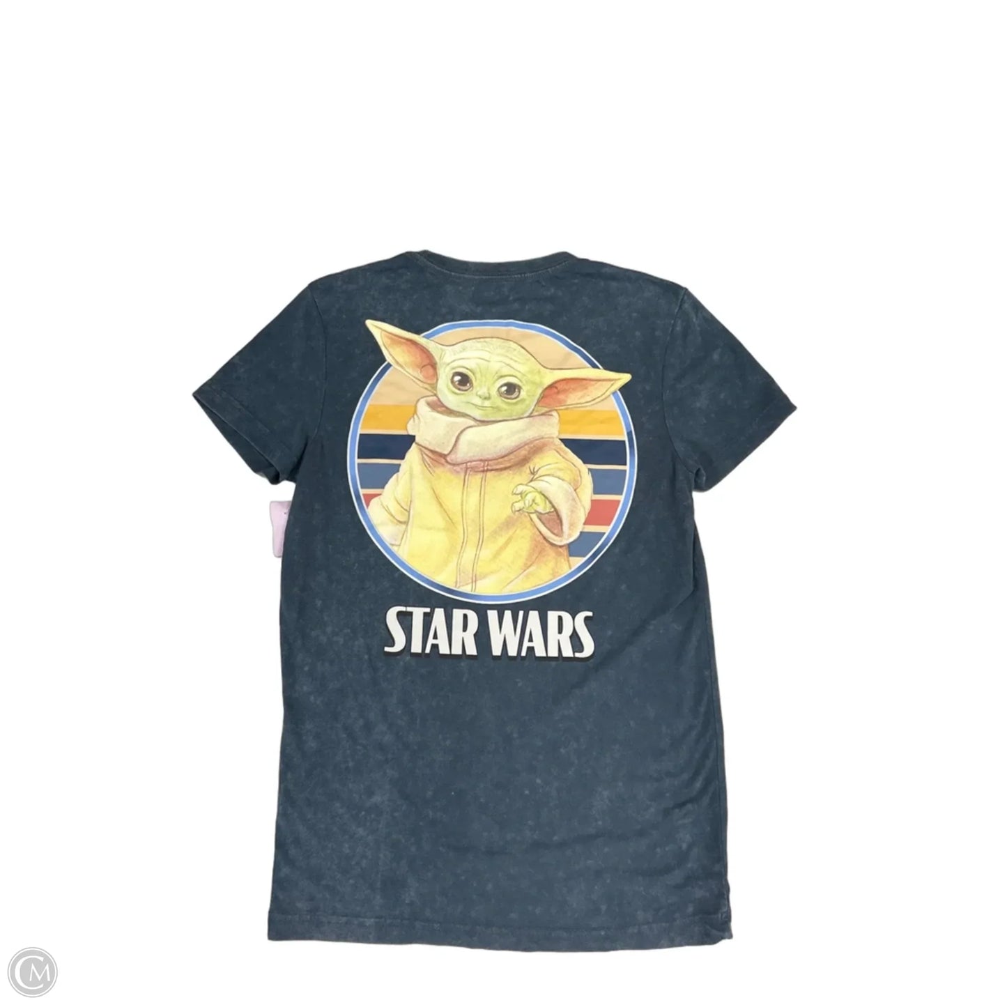 Top Short Sleeve By Disney In Blue, Size: S