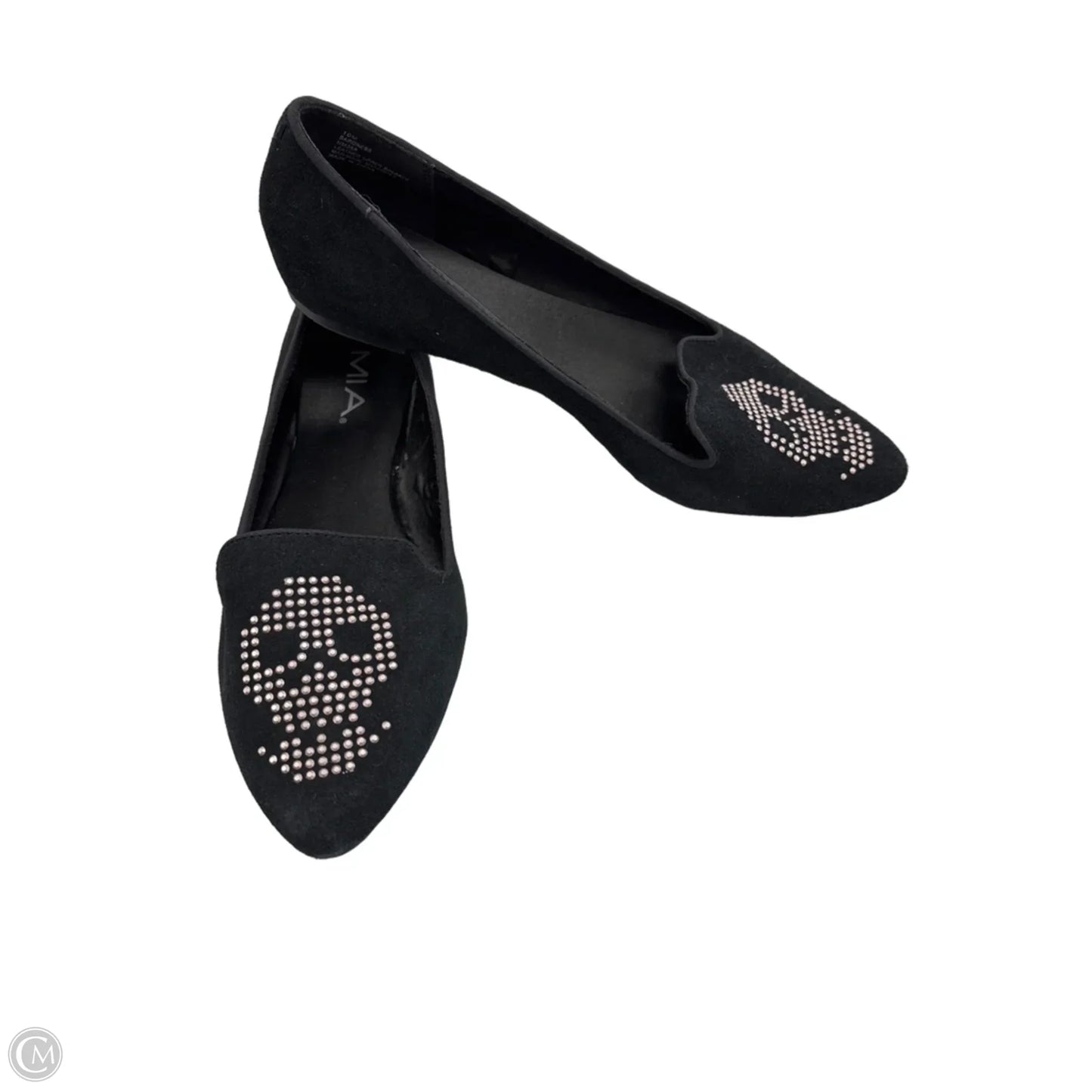 Shoes Flats By Mia In Black, Size: 10