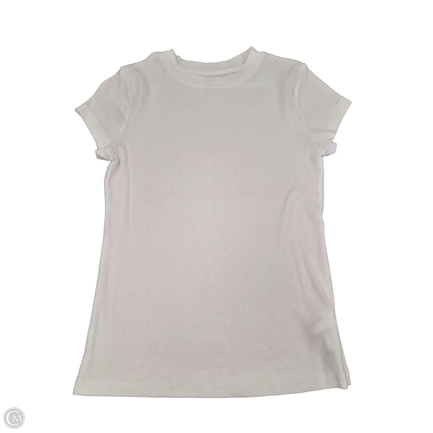 Top Short Sleeve By A New Day In White, Size: M