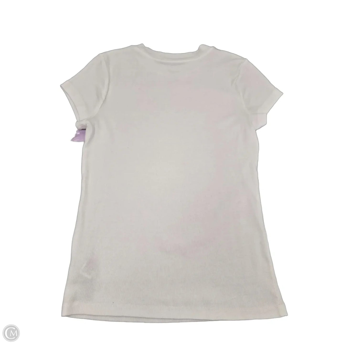 Top Short Sleeve By A New Day In White, Size: M