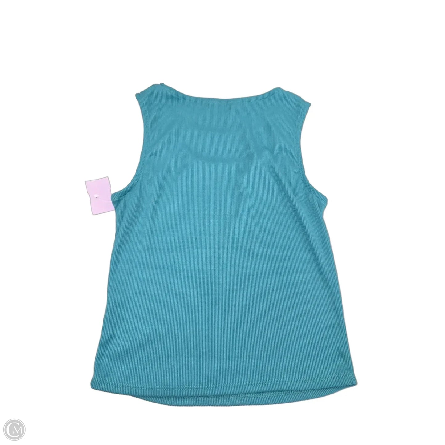 Tank Top By Cmf In Teal, Size: L