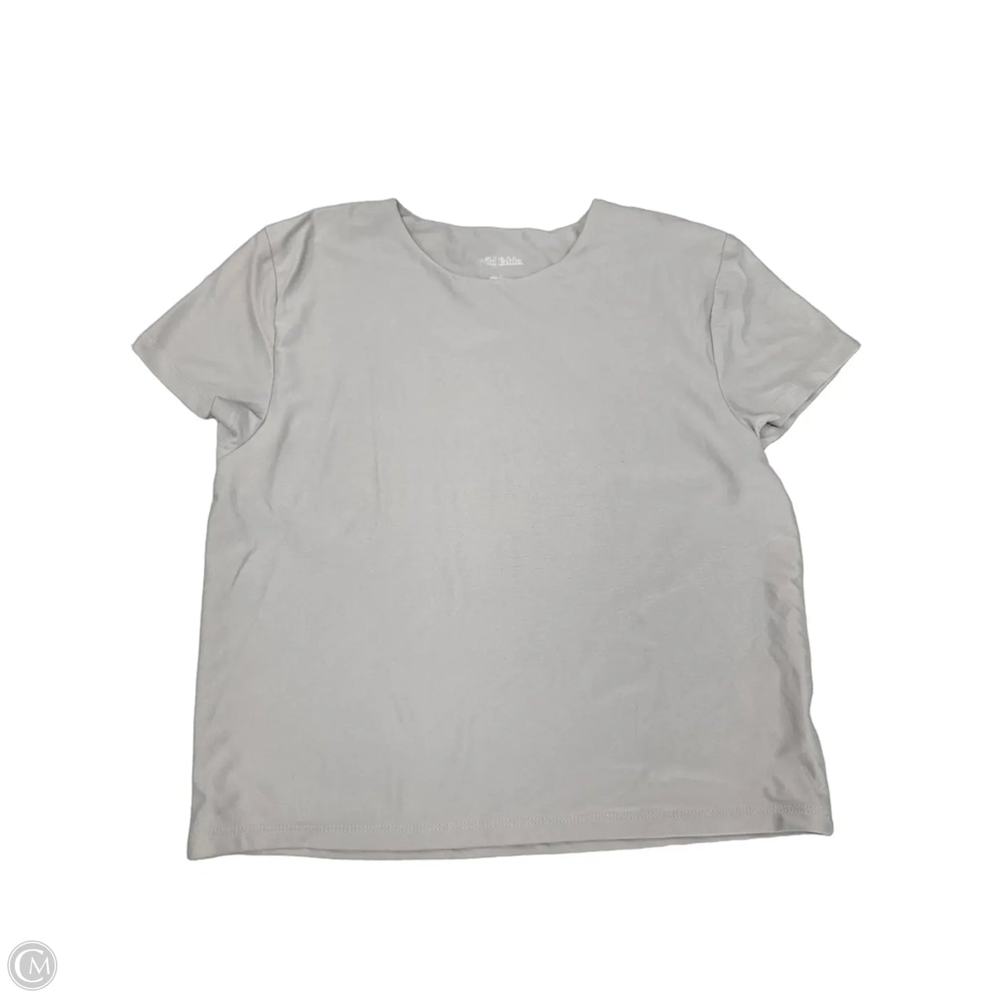 Top Short Sleeve By Wild Fable In Beige, Size: L