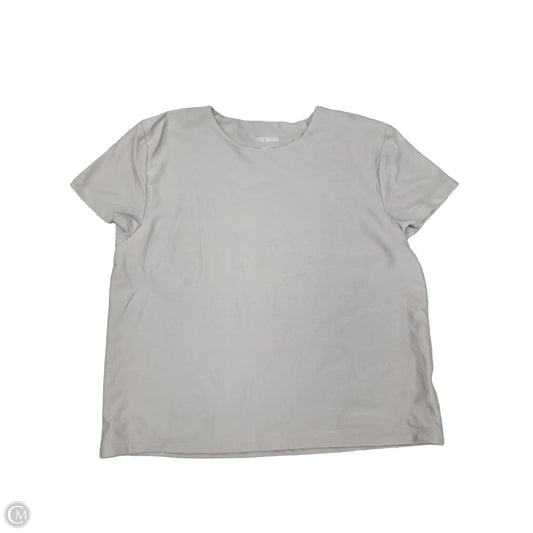 Top Short Sleeve By Wild Fable In Beige, Size: L