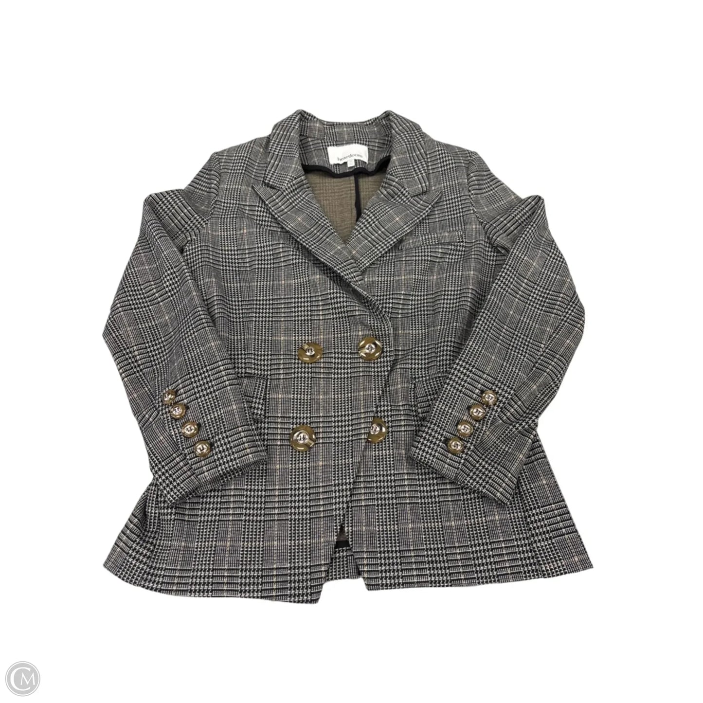 Blazer By Heartloom In Plaid Pattern, Size: Xs