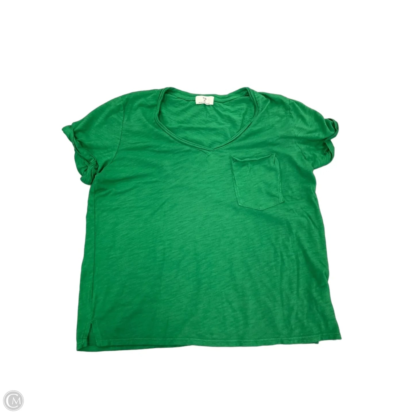 Top Short Sleeve By T.la In Green, Size: S