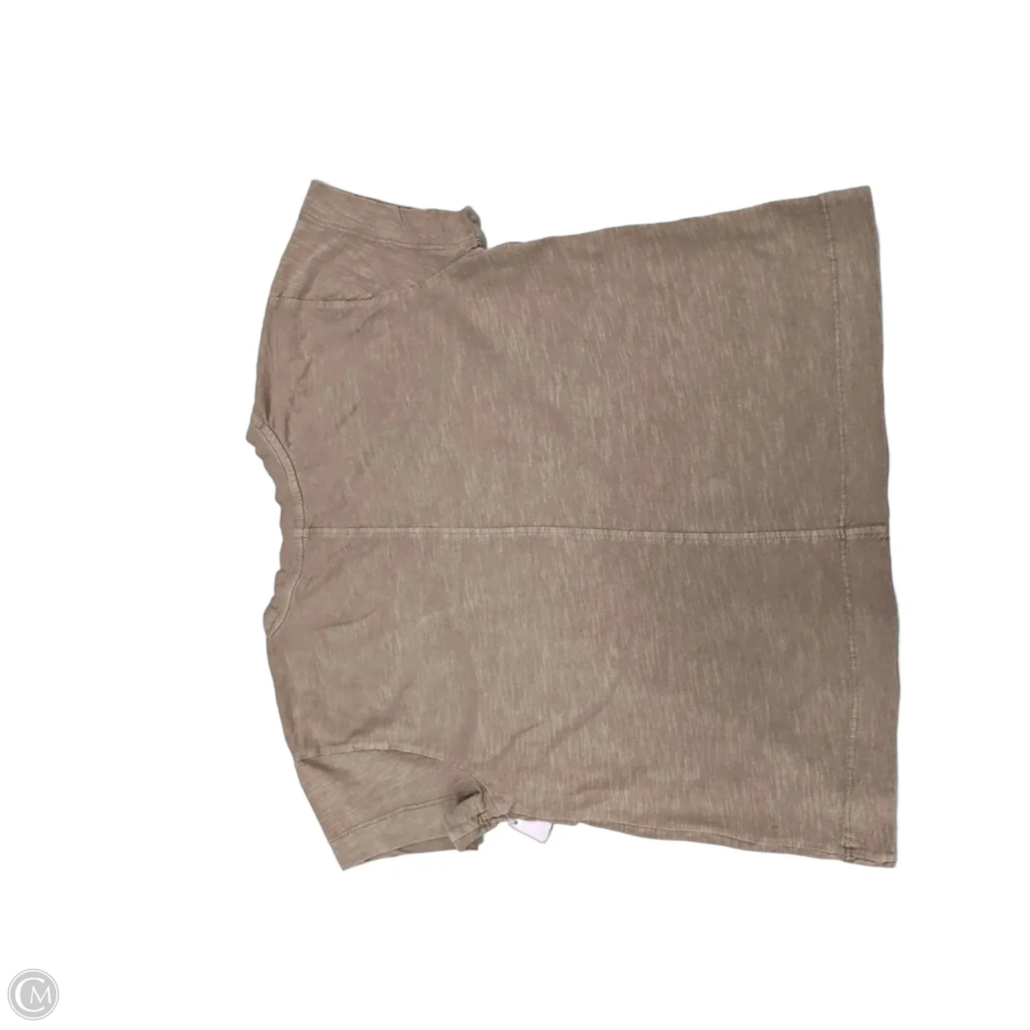 Top Short Sleeve By Pilcro In Brown, Size: S