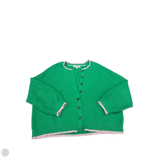 Sweater Cardigan By Boden In Green, Size: Xl