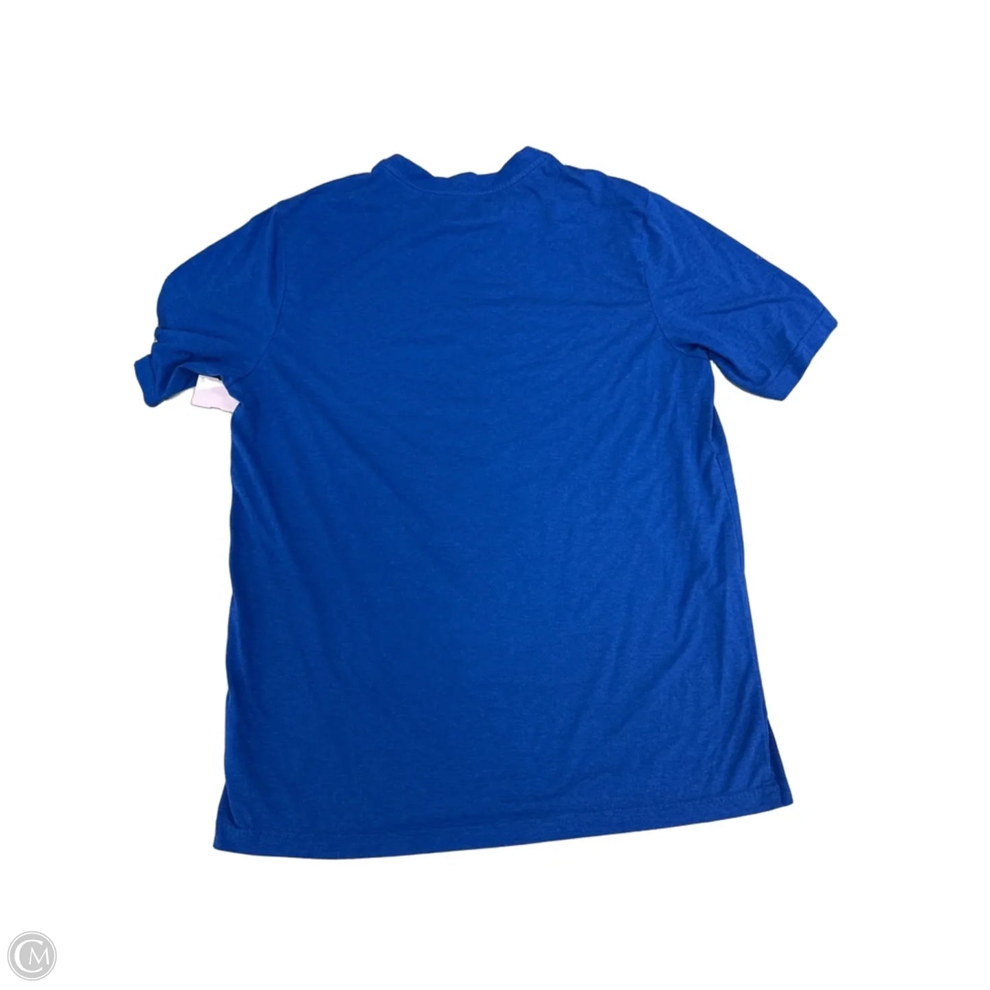 Top Short Sleeve By Authentic In Blue, Size: Xl