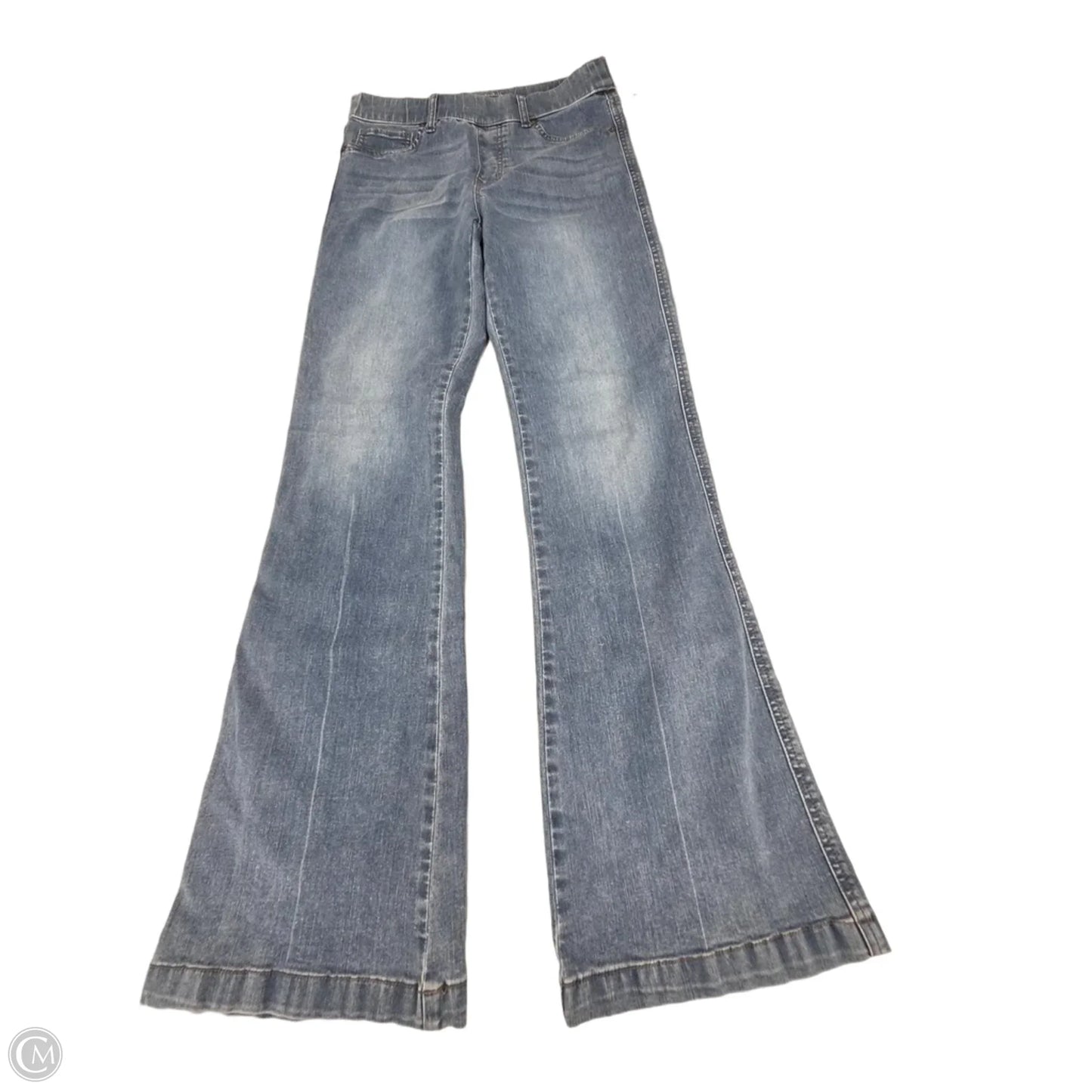 Jeans Flared By Gloria Vanderbilt In Blue Denim, Size: 6