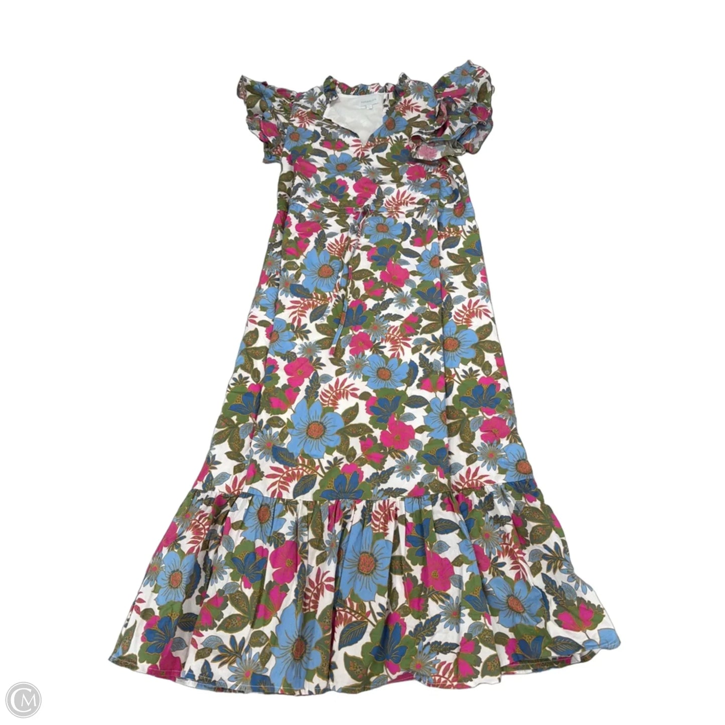 Dress Casual Short By Sugar Lips In Floral Print, Size: S