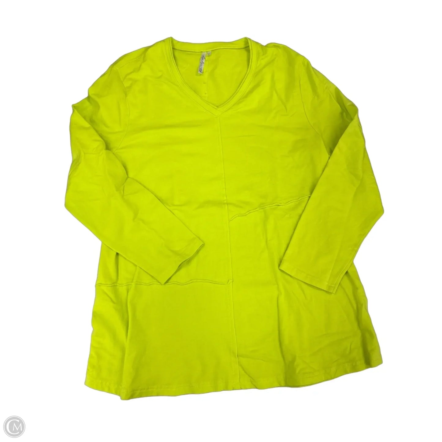 Top Long Sleeve By Lulu B In Green, Size: Xl
