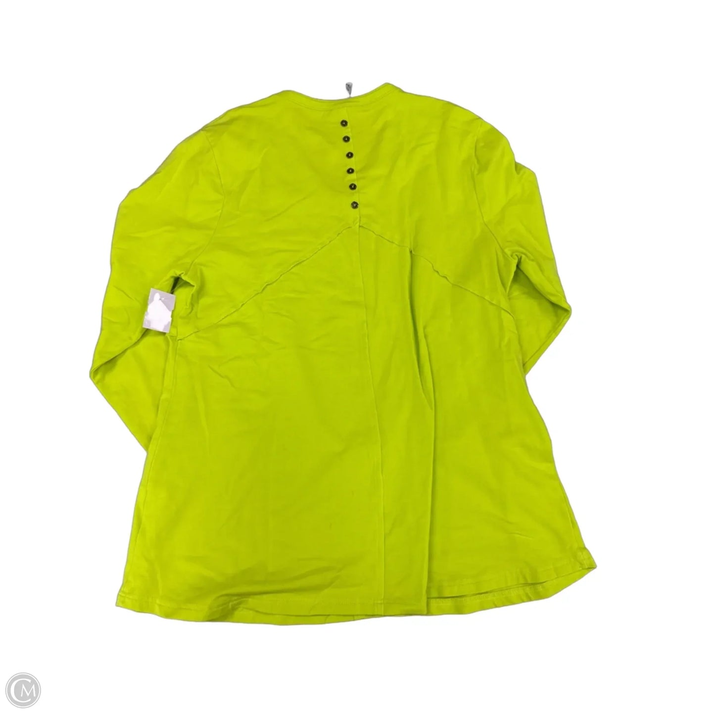 Top Long Sleeve By Lulu B In Green, Size: Xl